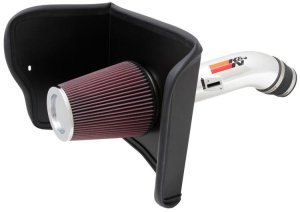 Toyota Tundra Performance Air Intake - K&N Engineering - 77 Series Metal Tube + Oiled Cotton Filter - `12-`19